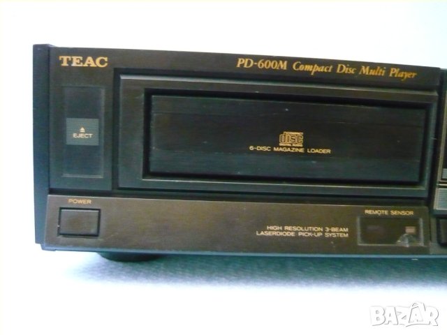 TEAC PD - 600M - мулти CD-плеър, снимка 3 - Декове - 41952666