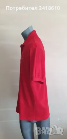Lacoste  Pique Cotton Regular Fit Mens Size 5 - L - ОРИГИНАЛНА Тениска!, снимка 5 - Тениски - 50095627