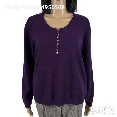 Cashmere by Charter Club Sweater 100% Kashmir size M, снимка 2 - Блузи с дълъг ръкав и пуловери - 56139689