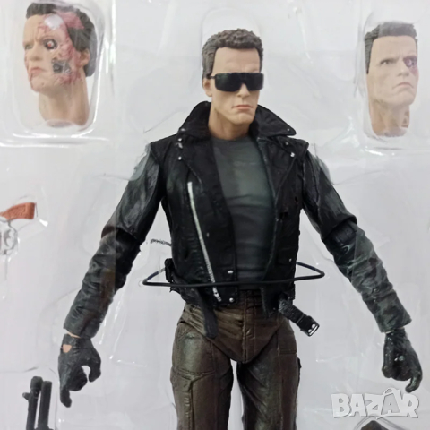 NECA Terminator Figure 2 Judgment Day T-800 Arnold Schwarzenegger-100 лв, снимка 2 - Колекции - 44531375