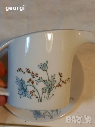 Български порцеланов сервиз за чай кафе  30/1, снимка 5 - Сервизи - 38707909