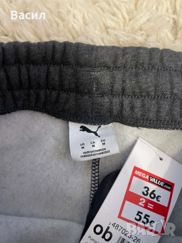 ЧИСТО НОВ ! Оригинален анцунг Puma No1 Logo Fpant цвят 'въглен', снимка 3 - Спортни дрехи, екипи - 52815182