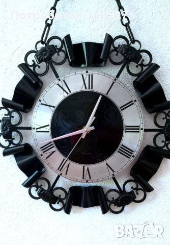 Стенен часовник Schatz Elexacta (Западна Германия, 1955 г.)