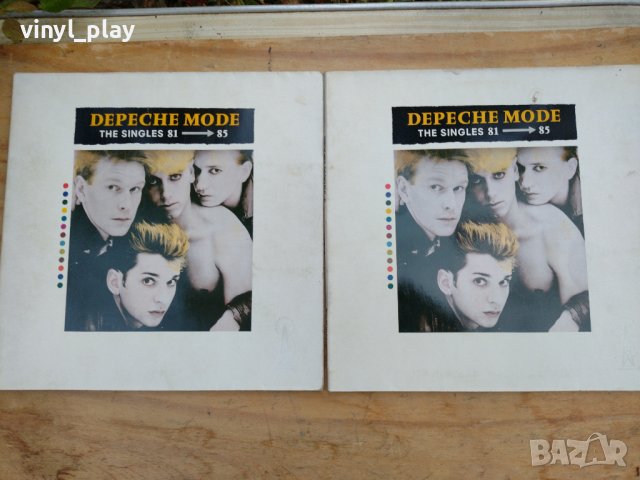 Depeche Mode  – THE SINGLES Color vinyl , снимка 2 - Грамофонни плочи - 38741763