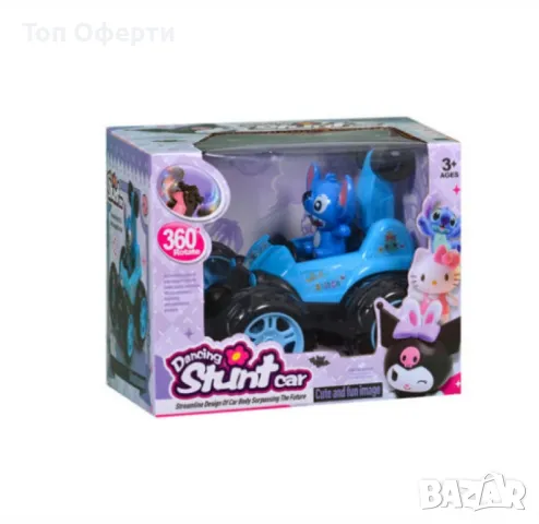 Танцуваща каскадна количка с любим герой, Dancing Stunt Car, снимка 4 - Коли, камиони, мотори, писти - 50220210