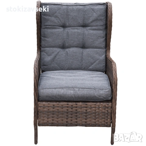 Градински комплект, 4 части, снимка 6 - Градински мебели, декорация  - 53507953