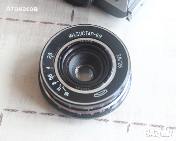 Обектив Индустар 69 , снимка 3 - Обективи и филтри - 53628430