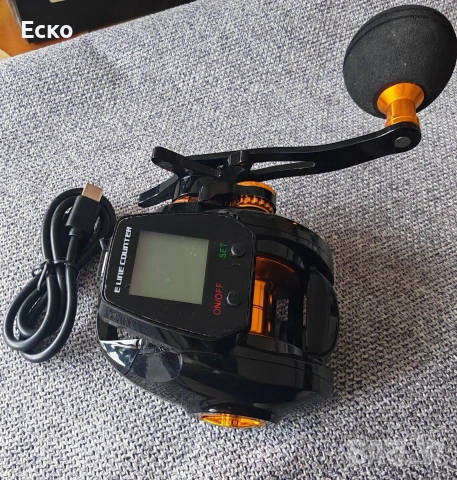 Макара дясна с електронен брояч, снимка 8 - Макари - 53450456