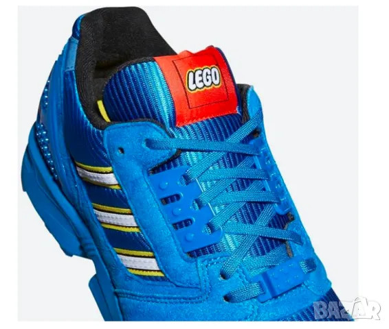 маратонки adidas x Lego ZX 8000 номер 38,5- 39 1/3, снимка 3 - Детски маратонки - 47453607