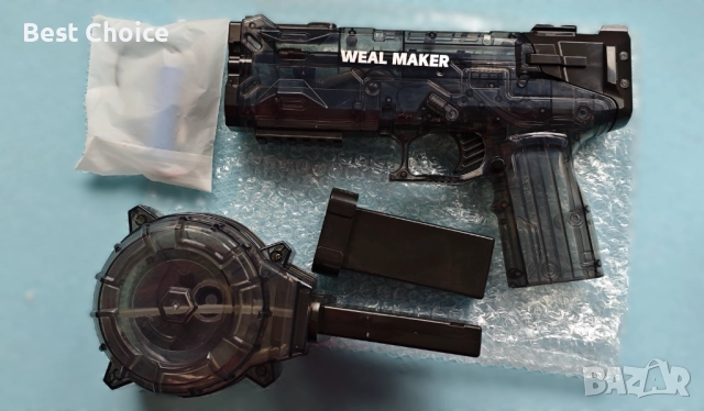 Електрически воден пистолет Weal Maker, снимка 5 - Електрически играчки - 52542454