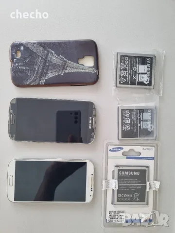 Galaxy S4 за части + калъф и батерии