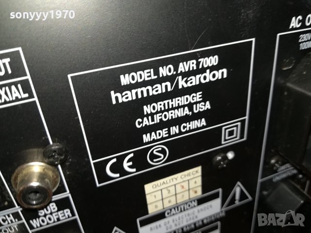 HARMAN/KARDON 22KG RECEIVER 2607231827LNV, снимка 12 - Ресийвъри, усилватели, смесителни пултове - 41668335