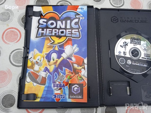 SONIC HEROES NINTENDO GAMECUBE , снимка 4 - Игри за Nintendo - 39307192