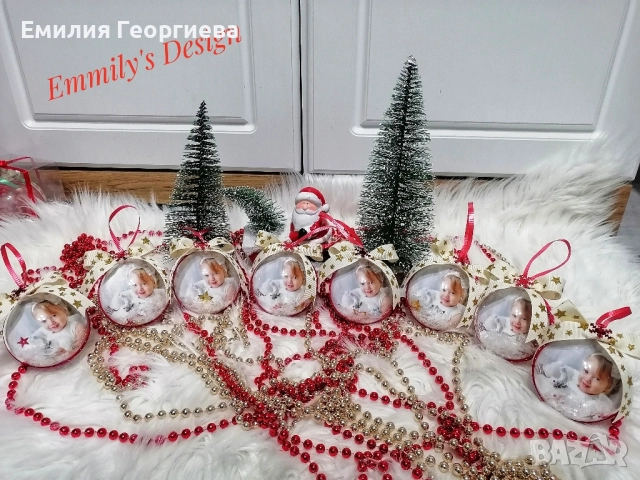 Коледни топки със снимки на най- ниски цени само при нас, снимка 6 - Декорация за дома - 52532162