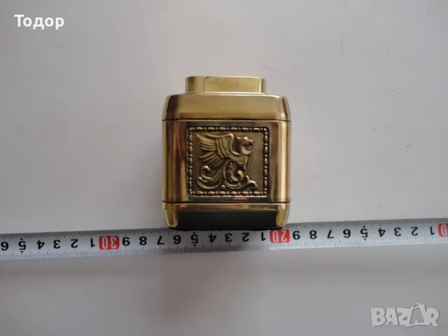 Уникална позлатена запалка Erhard Germany