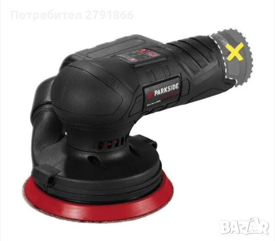 PARKSIDE PERFORMANCE® Акумулаторна орбитална шлайфмашина PAESP 12-Li A1 12V, Ø 125 мм, снимка 4 - Други инструменти - 53659075
