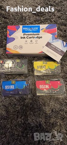 Нов Комплект 4 броя тонер касети мастило офис принтер HP 950XL 951XL Officejet Pro, снимка 6 - Други - 40268834