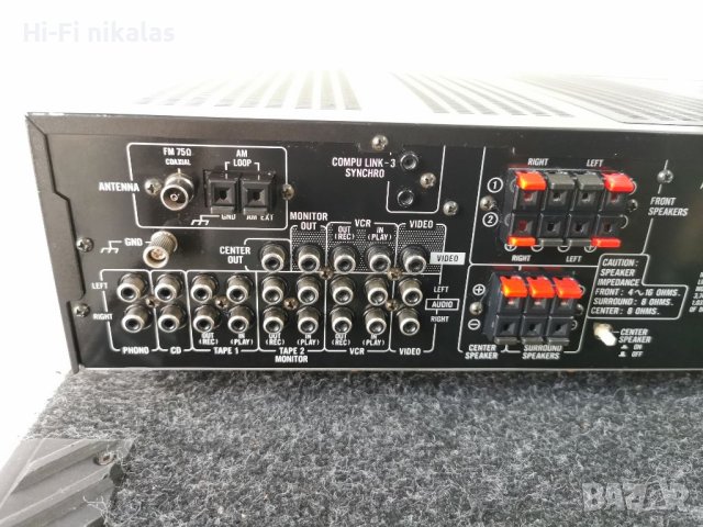 Усилвател Ресийвър съраунд JVC RX-508VBK, снимка 7 - Ресийвъри, усилватели, смесителни пултове - 40828657