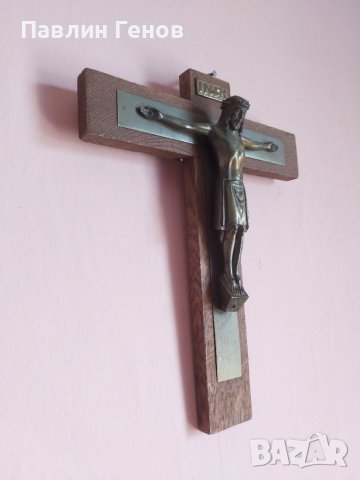 Стар кръст , Исус Христос 25х20см, снимка 9 - Други ценни предмети - 41394506