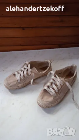 Еспадрили златисти Seaster