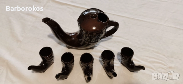 Сервиз за Ракия ханска шатра , снимка 2 - Сервизи - 52179177