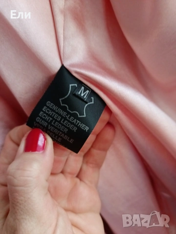 Палто алкантара с естествен косъм от лисица , снимка 5 - Палта, манта - 53272133