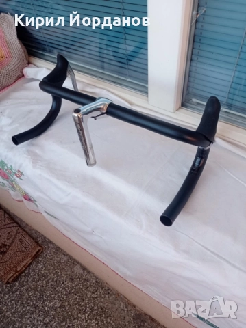 Алуминиево ретро шосейно кормило., снимка 4 - Части за велосипеди - 51594775