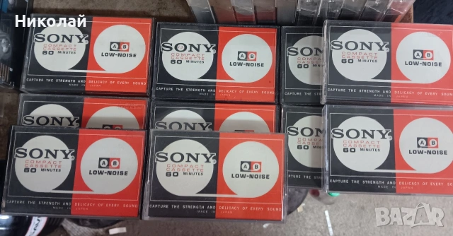 Аудио Касети SONY , снимка 2 - Аудио касети - 53581985