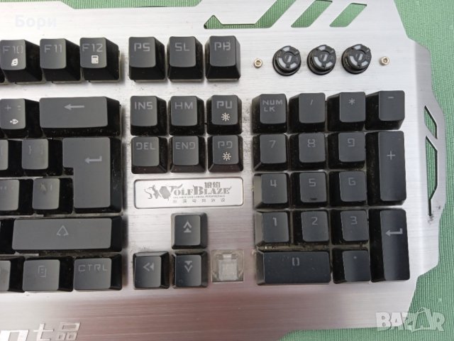 WolfBlaze PK-900 Геймърска клавиатура, снимка 4 - Клавиатури и мишки - 35827494
