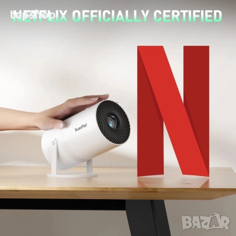 Чисто нов проектор с WiFi и Bluetooth, XuanPad 15000 лумена, 150", 30000 часа..., снимка 2 - Плейъри, домашно кино, прожектори - 51572586