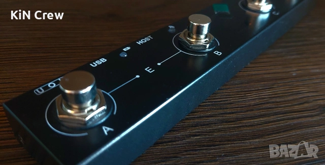 M-Wave Chocolate Plus – Wireless MIDI Foot Controller / МИДИ Педал, снимка 4 - Китари - 53597717