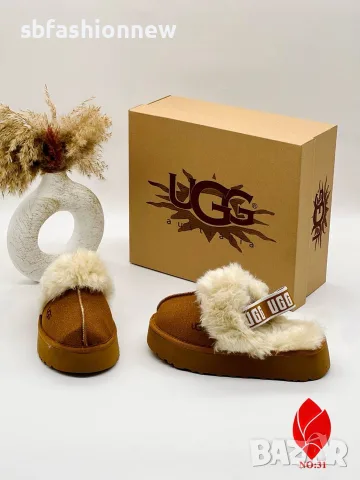 UGG дамски боти, чехли, снимка 4 - Дамски апрески - 56219701