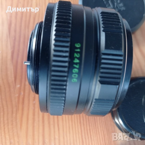 Фото обектив MC Helios-44M-6 58mm f/2 – Неразличим от нов, снимка 3 - Обективи и филтри - 53828155