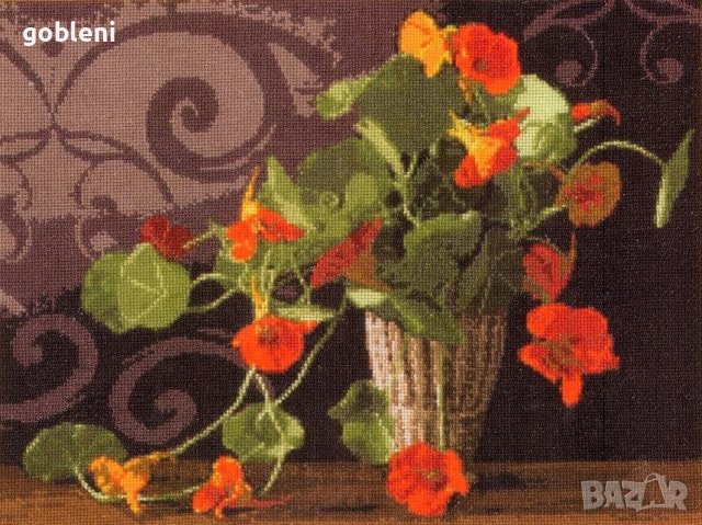 гоблен "ЛАТИНКИ" Д 46 - шев 1:1/1:4; 31 цвята, снимка 2 - Гоблени - 40181041