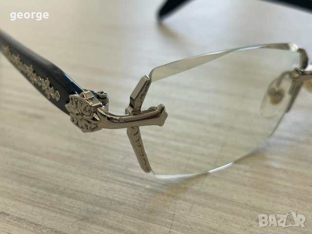 Диоптрични рамки очила Chrome Hearts, снимка 7 - Слънчеви и диоптрични очила - 44321139