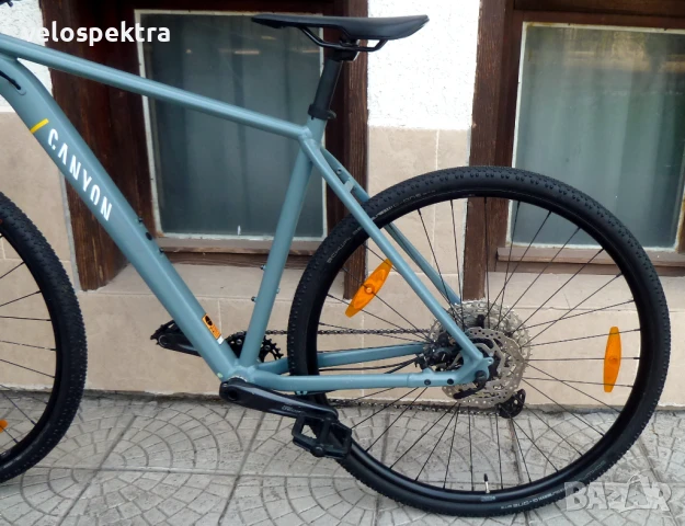 Canyon М 0134 ! 28 цола ! Трекинг хибрид- лек офроуд ! Като НОВ ! Алуминиев!, снимка 6 - Велосипеди - 51108479