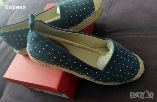Нови еспадрили деним с капси 38 номер, снимка 6 - Дамски ежедневни обувки - 41416612