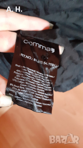 Дамско черно сако, снимка 4 - Сака - 24665217