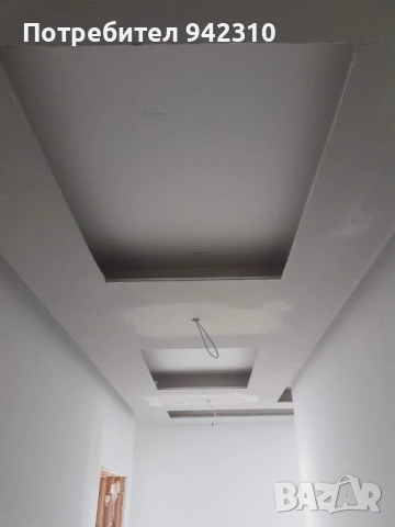 Сухо строителство,монтаж на гипсокартон,шпакловка и машинно боядисване, снимка 2 - Монтажи - 53270084