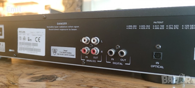 PHILIPS CDR-770 cd player recorder, снимка 6 - Аудиосистеми - 52925620