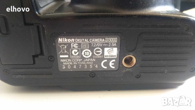 Фотоапарат Nikon D3000, снимка 3 - Фотоапарати - 41883823