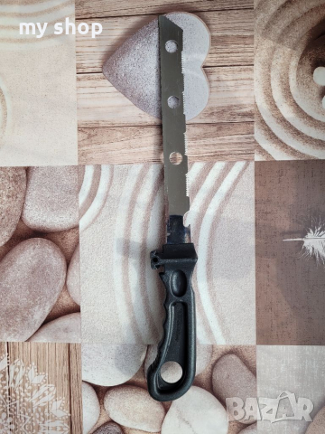 Нож за хляб,риба и др., снимка 2 - Прибори за хранене, готвене и сервиране - 36146167