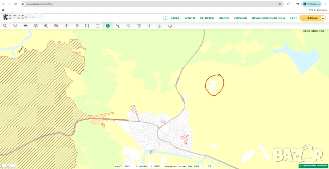 Парцел 3000кв.м./6000кв.м. на 12 км от Приморско - с.Ясна поляна, снимка 11 - Парцели - 32135143