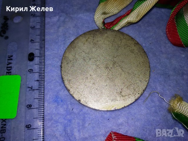 IX РЕПУБЛИКАНСКА СПАРТАКИАДА на СЛУЖИТЕЛИТЕ от МВР ВАРНА 84 РЯДЪК СОЦ ПОСРЕБРЕН СПОРТЕН МЕДАЛ 35385, снимка 8 - Антикварни и старинни предмети - 39793786