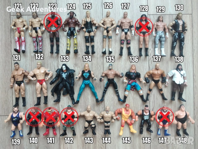 WWE Кеч Колекция - Екшън Фигурки, Аксесоари, Кечисти, Списания, Картички, снимка 6 - Колекции - 47660667