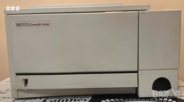 много запазен и работещ професионален принтер HP Laser Jet 2100 M, снимка 2 - Принтери, копири, скенери - 53842454