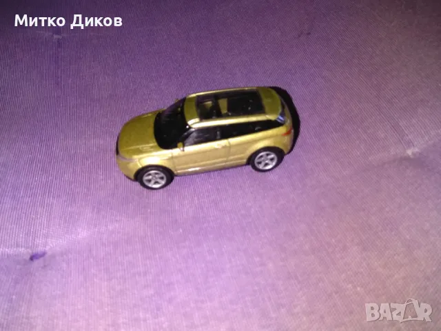 Маркова на Welly метална количка Land Rover нова, снимка 2 - Колекции - 47750857