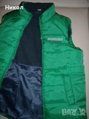 Зелено унисекс елече, снимка 1