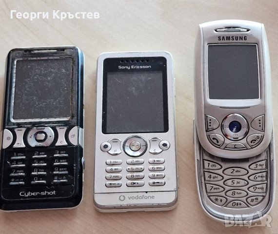 Samsung E800, Sony Ericsson K550 и W302 - за ремонт