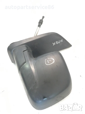 Ляво странично огледало, черно за Citroen, Peugeot Nemo, Bipper (2006) 023134, снимка 2 - Части - 53781877